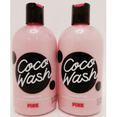 Victoria's Secret PINK Coco Wash Coconut oil Moisturizing cream Body Wash 355 ml