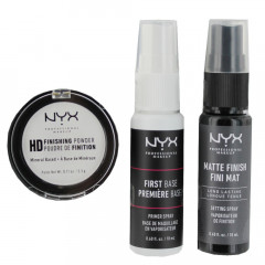 Дорожній набір NYX Cosmetics Ready Prep Go Jet Set Travel Kit (7 предметів)