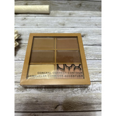 Палітра для контурингу та корекції NYX Conceal Correct Contour Palette ( відтнків) середній (3CP02)