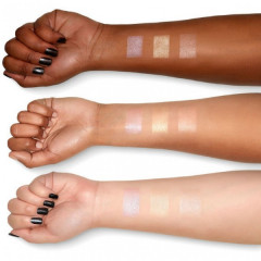 NYX Cosmetics Love You So Mochi highlighting palette (3 shades) Lit Life (LYSMHP01)