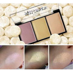 NYX Cosmetics Love You So Mochi highlighting palette (3 shades) Lit Life (LYSMHP01)