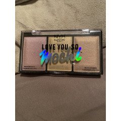 NYX Cosmetics Love You So Mochi highlighting palette (3 shades) Lit Life (LYSMHP01)