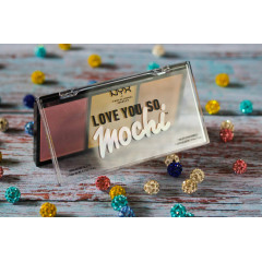 NYX Cosmetics Love You So Mochi highlighting palette (3 shades) Lit Life (LYSMHP01)