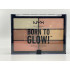 NYX Born To Glow Highlighting Palette (6 shades) - face contouring palette