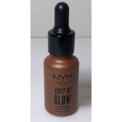 NYX Cosmetics Away We Glow Liquid Booster Face Highlighter in Untamed (AWGLB04)