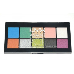 NYX Avant POP! Shadow Palette (10 shades) Art Throb (APSP01)