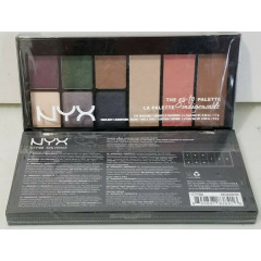 Набір косметики NYX Cosmetics Go To Palette (6 відтінків тіней + хайлайтер + рум'яна + бронзер) BON VOYAGE (GTP02)