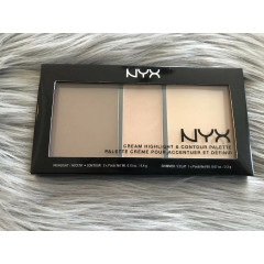 Палетка для контурингу NYX Cream Highlight and Contour Palette Medium