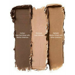Палетка для контурингу NYX Cream Highlight and Contour Palette Deep