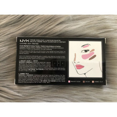 Палетка для контурингу NYX Cream Highlight and Contour Palette Deep