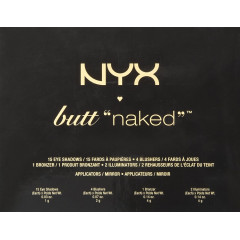 NYX Cosmetics Butt Naked Turn The Otherek makeup set (eyeshadows + blushes + highlighters + bronzer)
