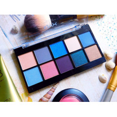 NYX Perfect Filter Shadow Palette Marine Layer (10 shades)