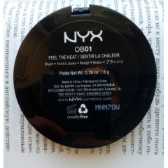 Румяна для лица NYX Cosmetics Ombre Blush (8 г) Feel The Heat (OB01)