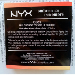 Румяна для лица NYX Cosmetics Ombre Blush (8 г) Feel The Heat (OB01)