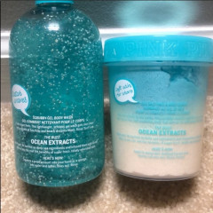 Набор Victoria`s Secret PINK Ocean Extracts (гель-скраб Soap & Surf  355 мл и скраб для лица и тела Surf Scrub 283 гр)