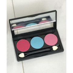 NYX Cosmetics Trio Eye Shadow Palette Cherry/Cool Blue/Hot Pink (3 shades)