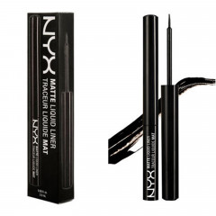 Жидкая матовая подводка для глаз NYX Cosmetics Matte Liquid Liner (черная)