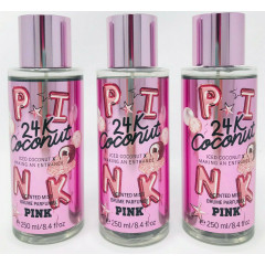 Парфюмированный спрей для тела Victoria`s Secret 24K Iced Coconut Scented Body Mist Fragrance Spray (250 мл)