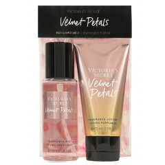 Perfumed mini-set Victoria's Secret Velvet Petals Fragrance Mist & Lotion Gift Set spray and body lotion (2 items)