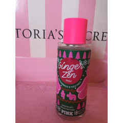 New Year's scented body spray Victoria's Secret Ginger Zen Mist PINK 250 ml