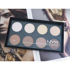 Палітра для контурингу обличчя NYX Cosmetics Highlight & Contour Pro Palette (8 відтінків)
