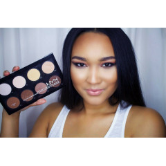 Палітра для контурингу обличчя NYX Cosmetics Highlight & Contour Pro Palette (8 відтінків)