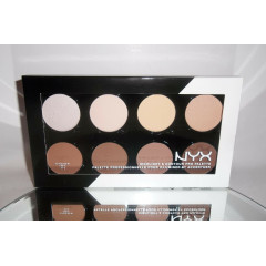 Палітра для контурингу обличчя NYX Cosmetics Highlight & Contour Pro Palette (8 відтінків)