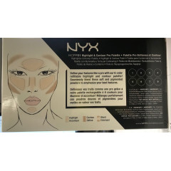 Палітра для контурингу обличчя NYX Cosmetics Highlight & Contour Pro Palette (8 відтінків)