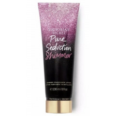 Perfumed set from Victoria's Secret that includes two body lotions Pure Seduction with and without shimmer (2x236 ml)