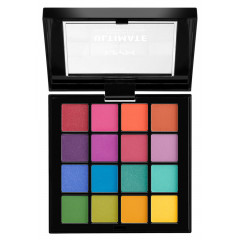NYX Cosmetics Professional Makeup Ultimate Shadow Palette 04 Brightseshadow palette (with a defect on the lid)