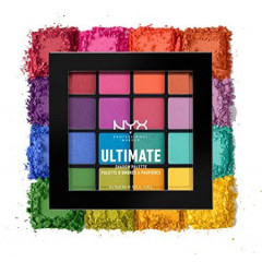 NYX Cosmetics Professional Makeup Ultimate Shadow Palette 04 Brightseshadow palette (with a defect on the lid)