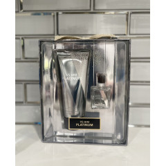 Gift set for men Victoria's Secret VS Him Platinum mini perfume (7 ml) and body lotion (100 ml)