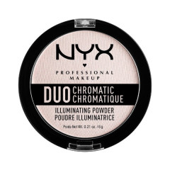 NYX Cosmetics Duo Chromatic Illuminating Powder in the shade Show Rose (dcip04) (6g)