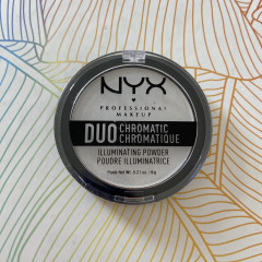 NYX Cosmetics Duo Chromatic Illuminating Powder in TWILIGHT-TINT (dcip01), 6g
