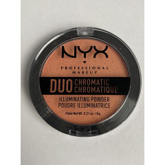 NYX Cosmetics Duo Chromatic Illuminating Powder (6 g) SYNTHETICA (dcip05) Highlighter Powder
