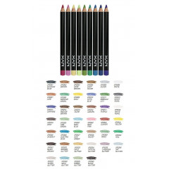Набор карандашей для глаз NYX Cosmetics Slim Eye Pencil (40 шт)