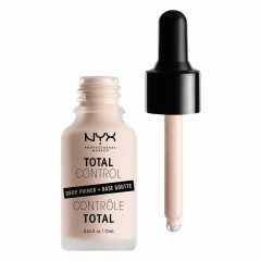 NYX Cosmetics Professional Makeup Total Control Drop Primer (13 ml) is a lasting face primer.