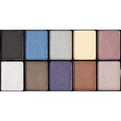 NYX Cosmetics Runway Collection 10 Color Eye Shadow Palette Jazz Night (10 shades)