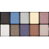 NYX Cosmetics Runway Collection 10 Color Eye Shadow Palette Jazz Night (10 shades)