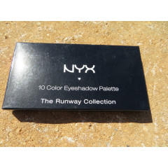 NYX Cosmetics Runway Collection 10 Color Eye Shadow Palette Jazz Night (10 shades)