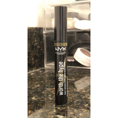 Colored mascara for eyelashes NYX Cosmetics Worth the Hype Volumizing & Lengthening Mascara (7 ml and 5.25 ml) 02 BROWNISH BLACK (WTHM02)
