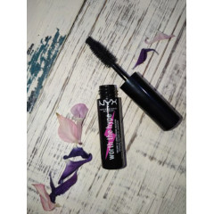 NYX Cosmetics Worth the Hype Volumizing & Lengthening Mascara in colored ink (7 ml and 5.25 ml) 01 MINI Black (WTHM01 MINI)