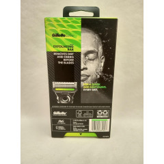 Бритва Gillette Labs з відшелушувальною смугою 1 станок 1 картридж