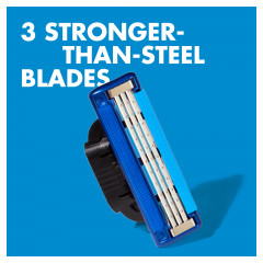 Змінні картриджі для гоління Gillette Mach3 Turbo 3D 4 штуки (БЕЗ КОРОБК)