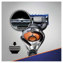 Gillette Fusion 5 ProGlide razor with trimmer1 razor, 1 cartridge, 1 battery)