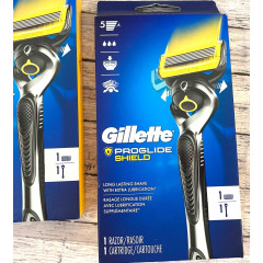 Gillette ProGlide Shield razor Made in America 1 razor and 1 cartridge