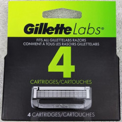 Бритва Gillette Labs з відшаровуєючою смугою з підставкою (Лімітована серія золотого кольору) 1 станок 1 підставка 6 картриджів