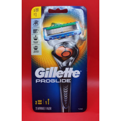 Men's razor Gillette Proglide 1 handle and 10 cartridges