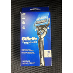 Men's razor Gillette ProGlide Chill 1 handle 10 cartridges