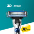 Бритва чоловіча Gillette Mach3 Turbo 3D (1 станок і 10 картриджів)